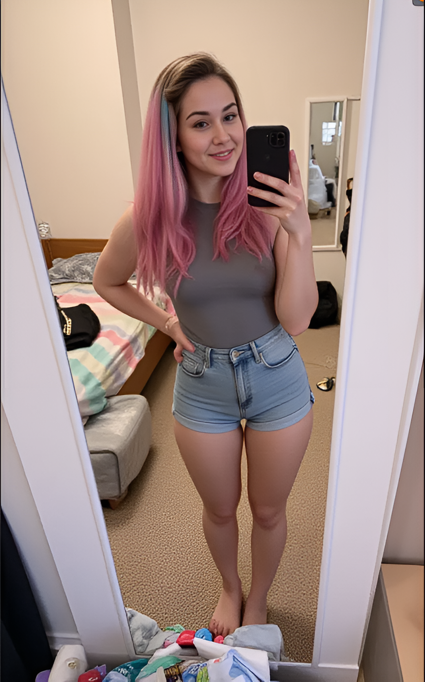 Мои личные домашние эротические фото: я дома