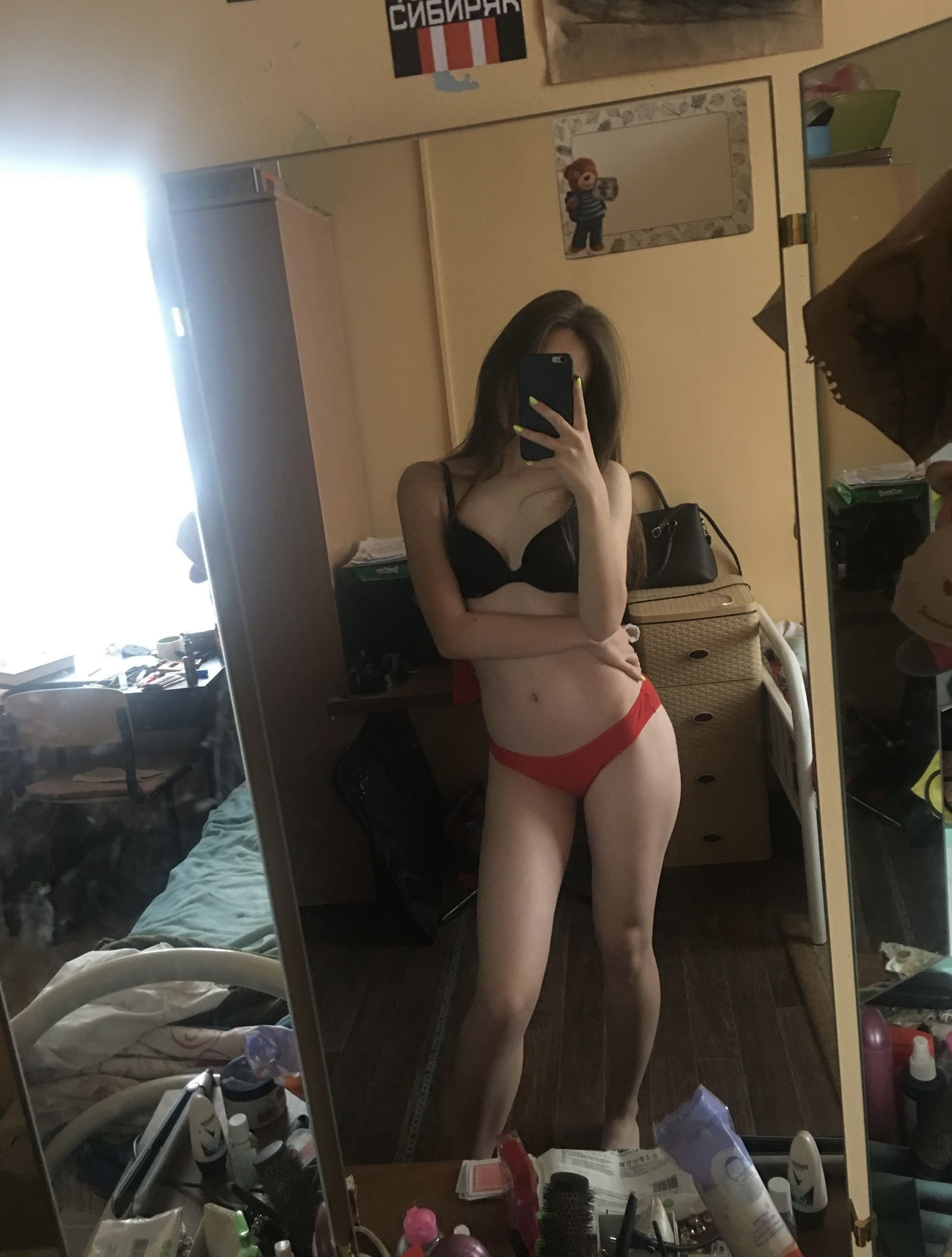 Домашние эротические фото: Позирую на камеру